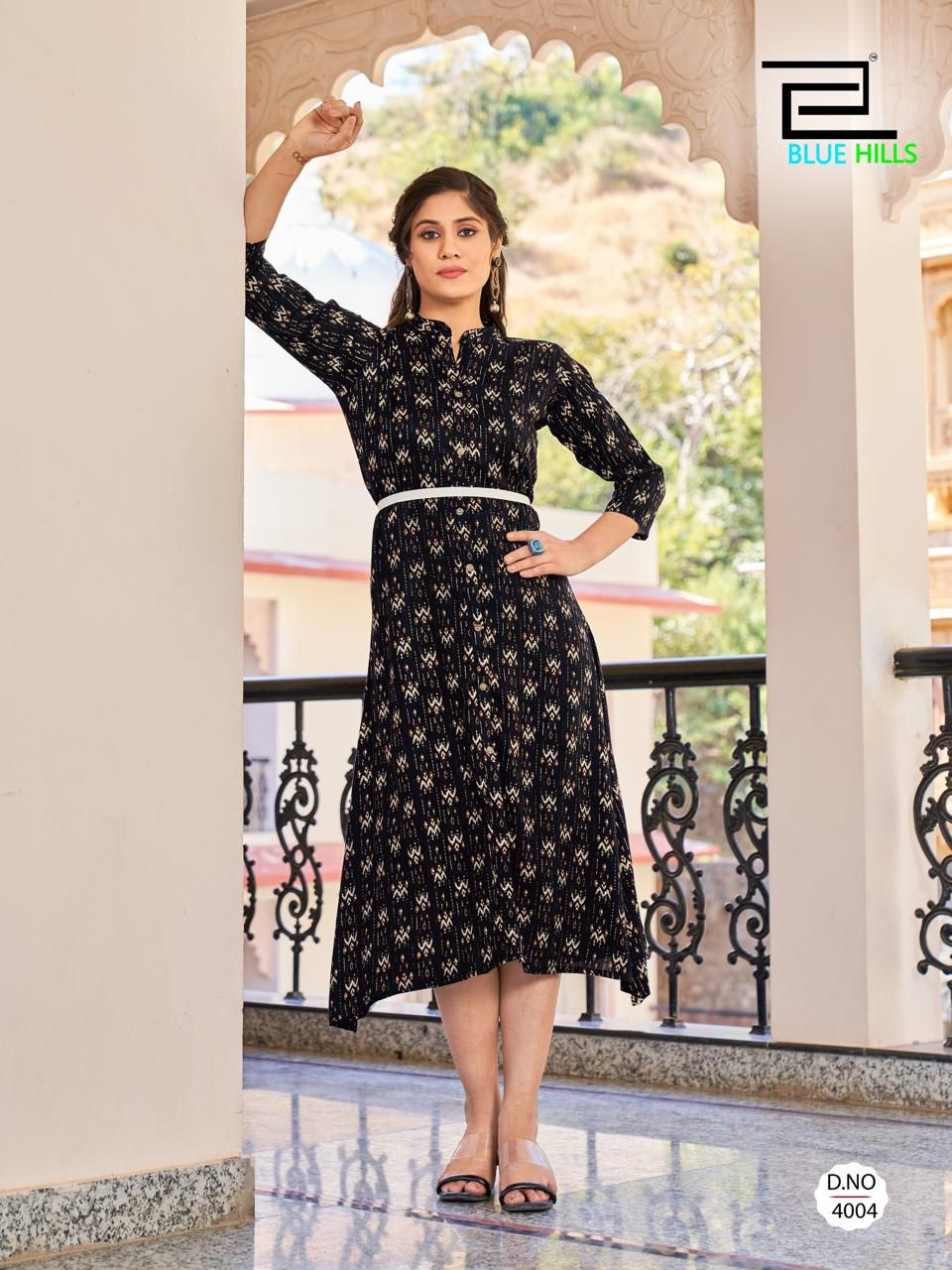 Fashion 4 Everyone By Blue Hills Printed Party Wear Kurtis Wholesale Price In Surat
